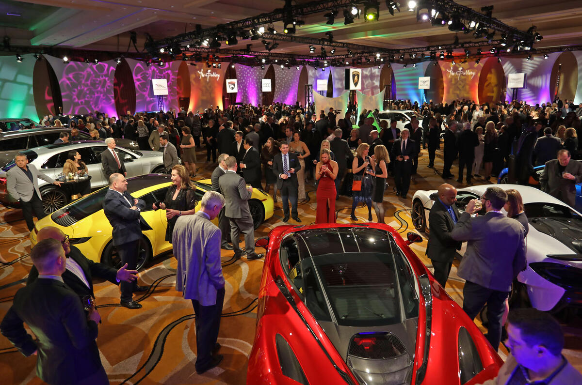 Detroit motor show - exhibition halls
