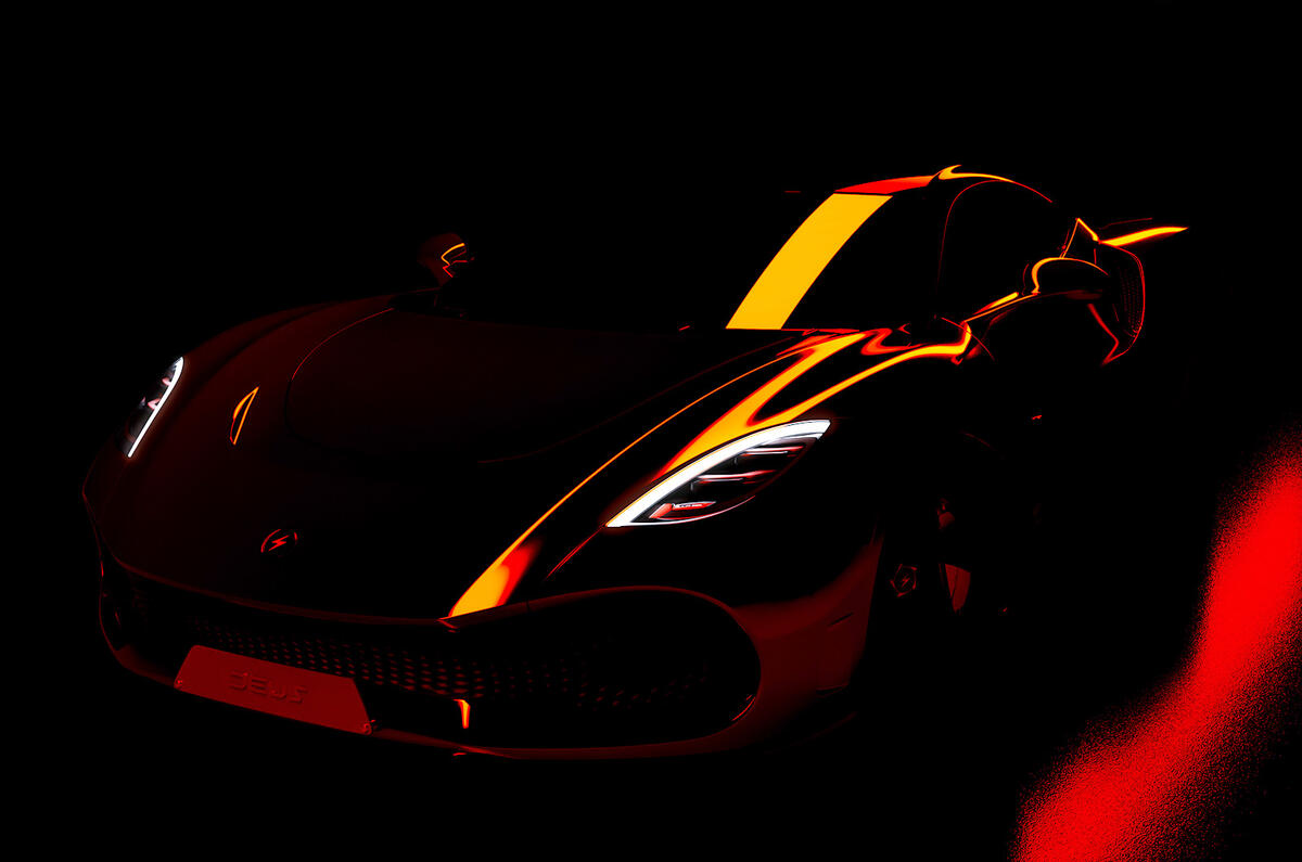 DEUS Automobiles Shares Electric Hypercar Name, Teaser Video and Images