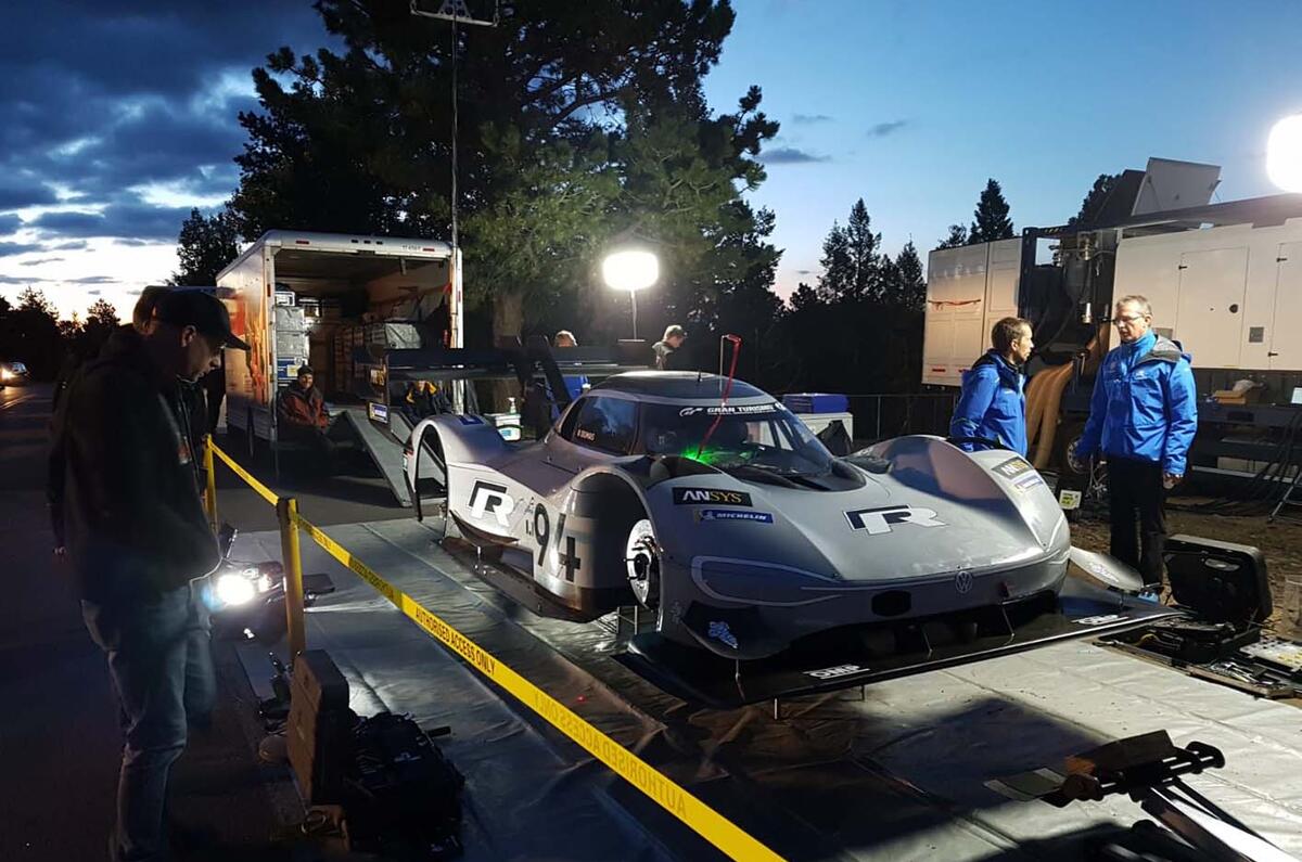 VW’s ID R electric racer
