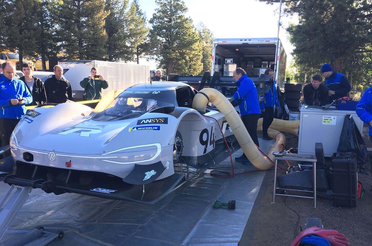 VW’s ID R electric racer