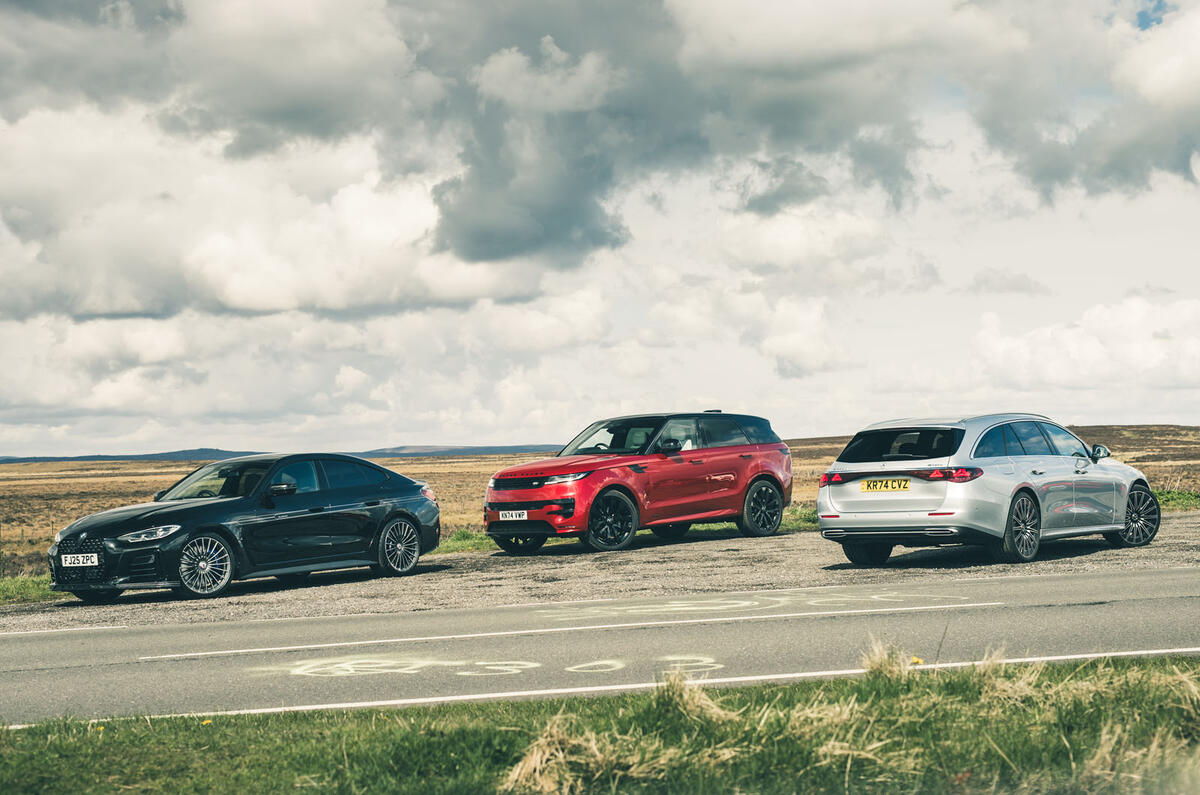 Diesels Alpina D4 S Range Rover Sport Mercedes Benz E450D