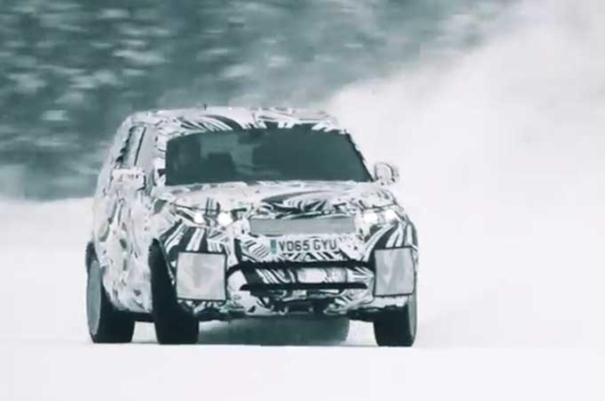 Land Rover Discovery partially revealed in teaser video