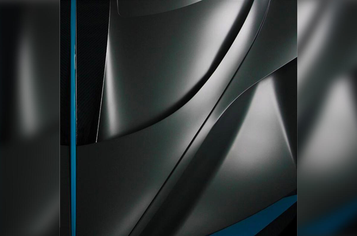 Bugatti Divo: full car previewed ahead of tomorrow's reveal