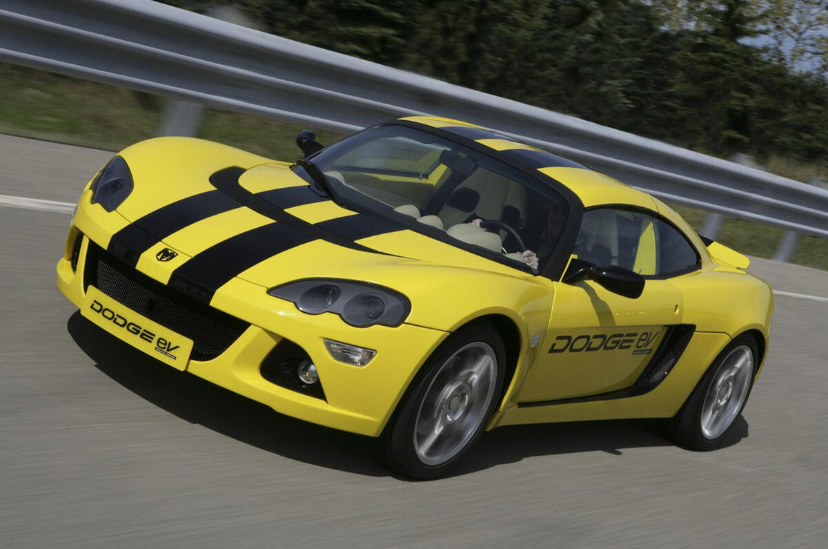 Dodge electric sports car