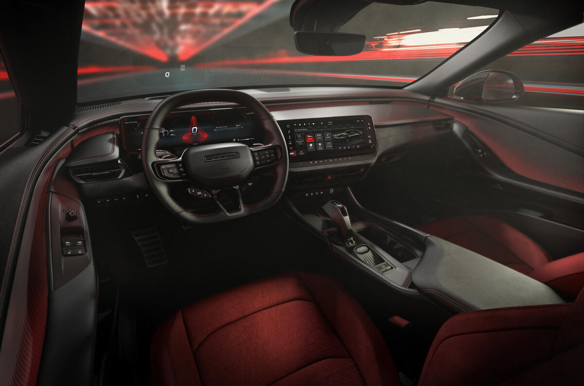 Dodge Charger EV interior 2 Dodge Charger EV interior 2