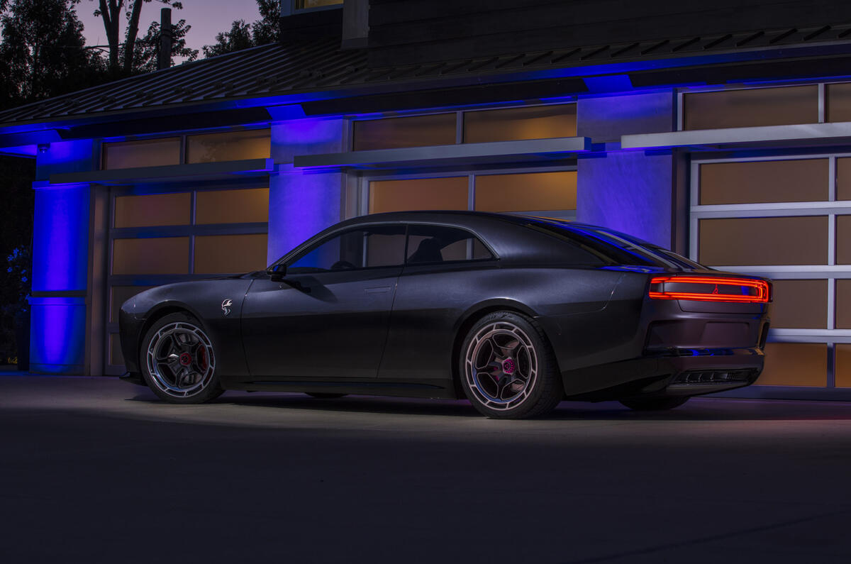 Dodge Charger SRT Daytona rear angle Dodge Charger SRT Daytona rear angle