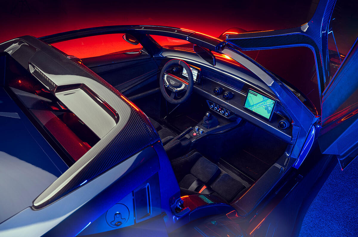 Donkervoort F22 interior