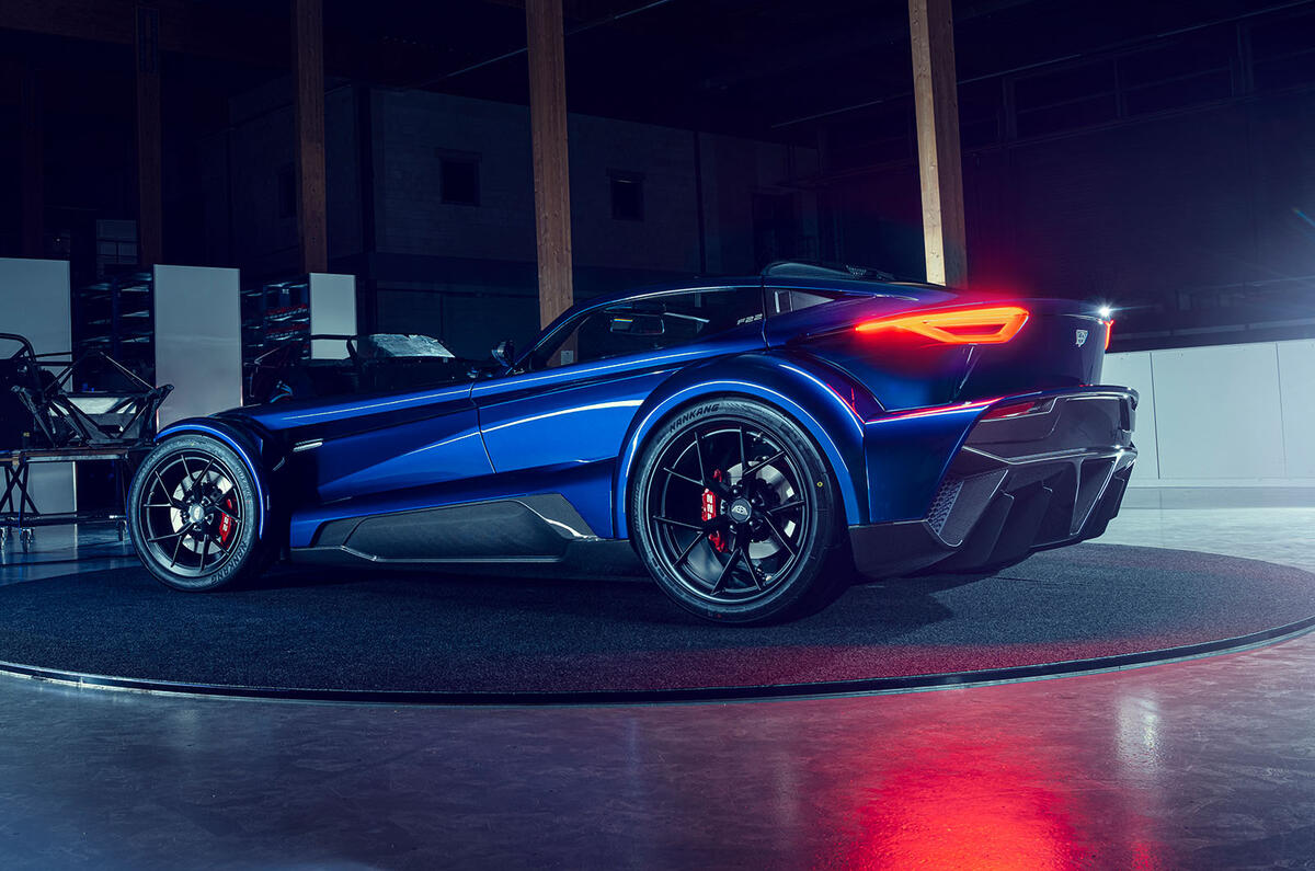 Donkervoort F22 rear three quarter