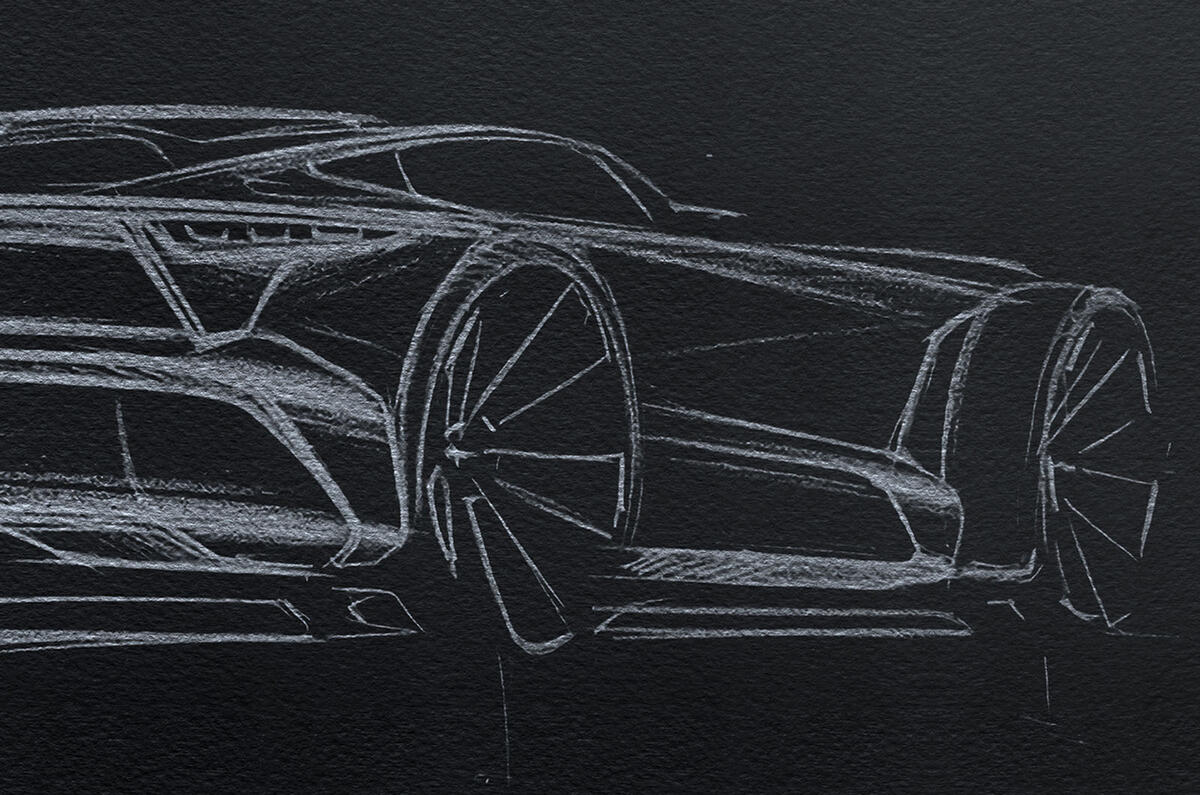 Donkervoort F22 sketch rear three quarter Donkervoort F22 sketch rear three quarter
