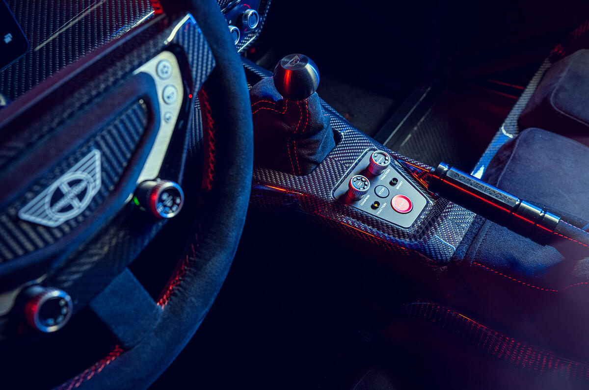 Donkervoort F22 steering wheel