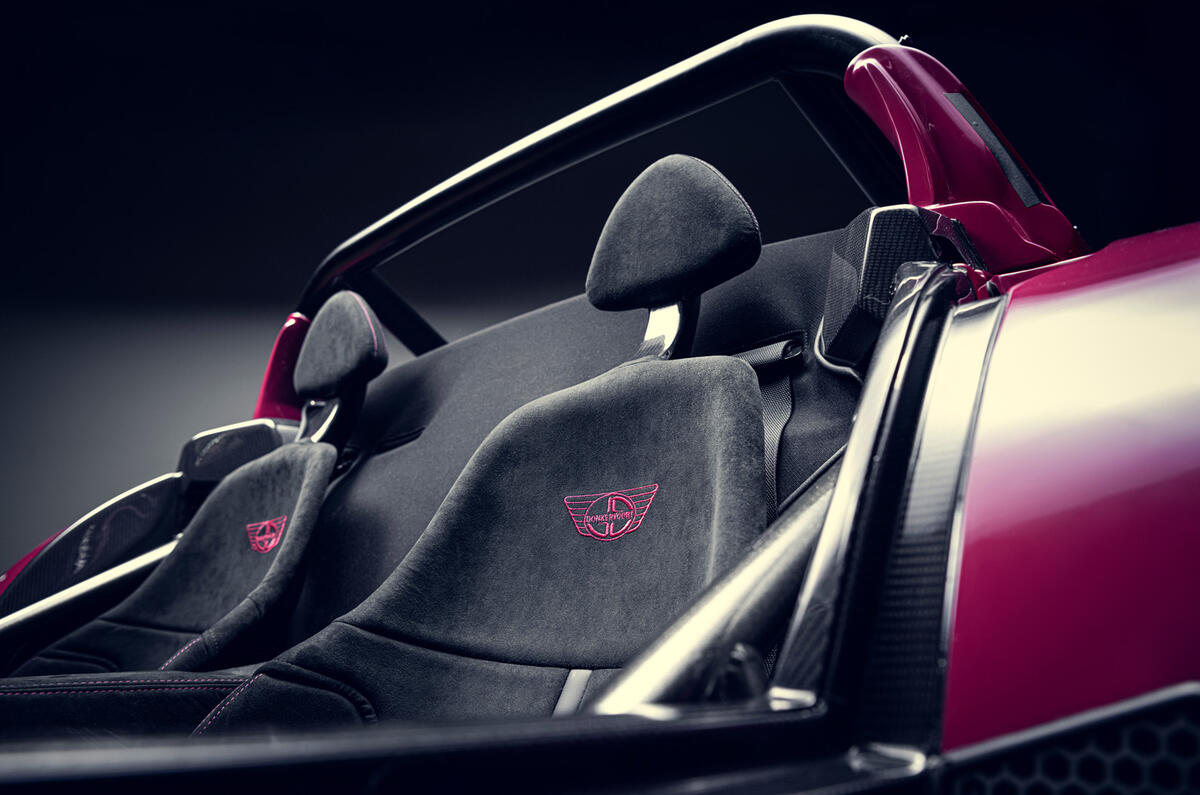 Donkervoort D8 GTO Individual Series interior 2