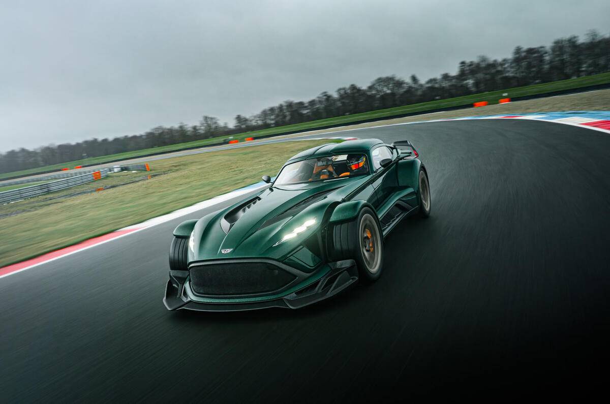 Donkervoort P24 RS front 3:4 track