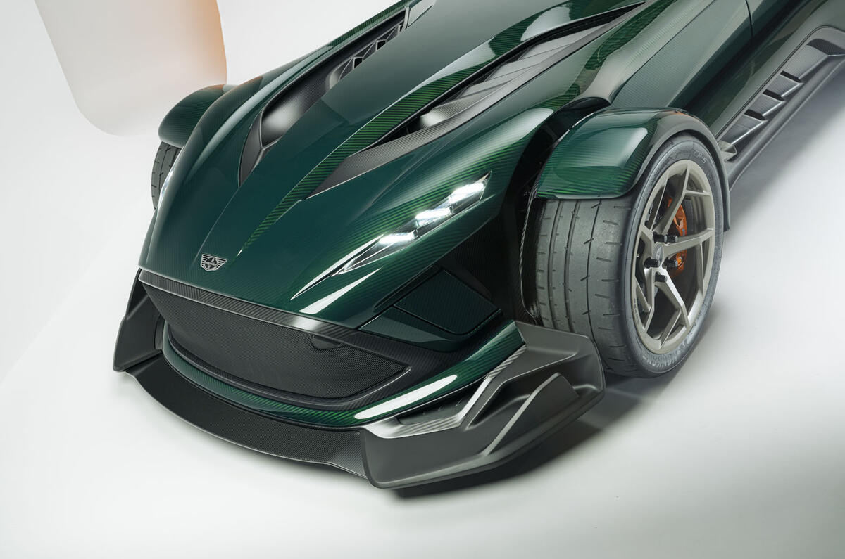 Donkervoort P24 RS front wing