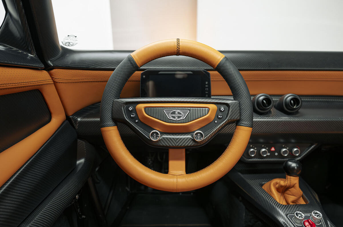 Donkervoort P24 RS interior wheel