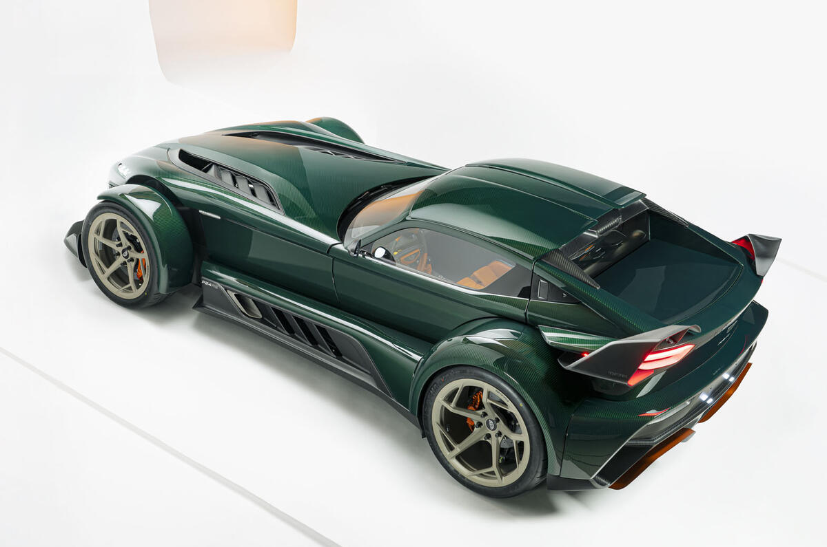 Donkervoort P24 RS overhead rear