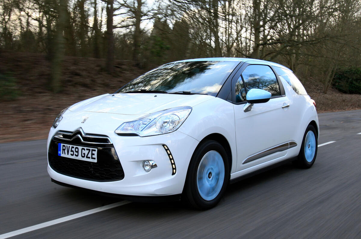 DS 3 2009 front quarter tracking