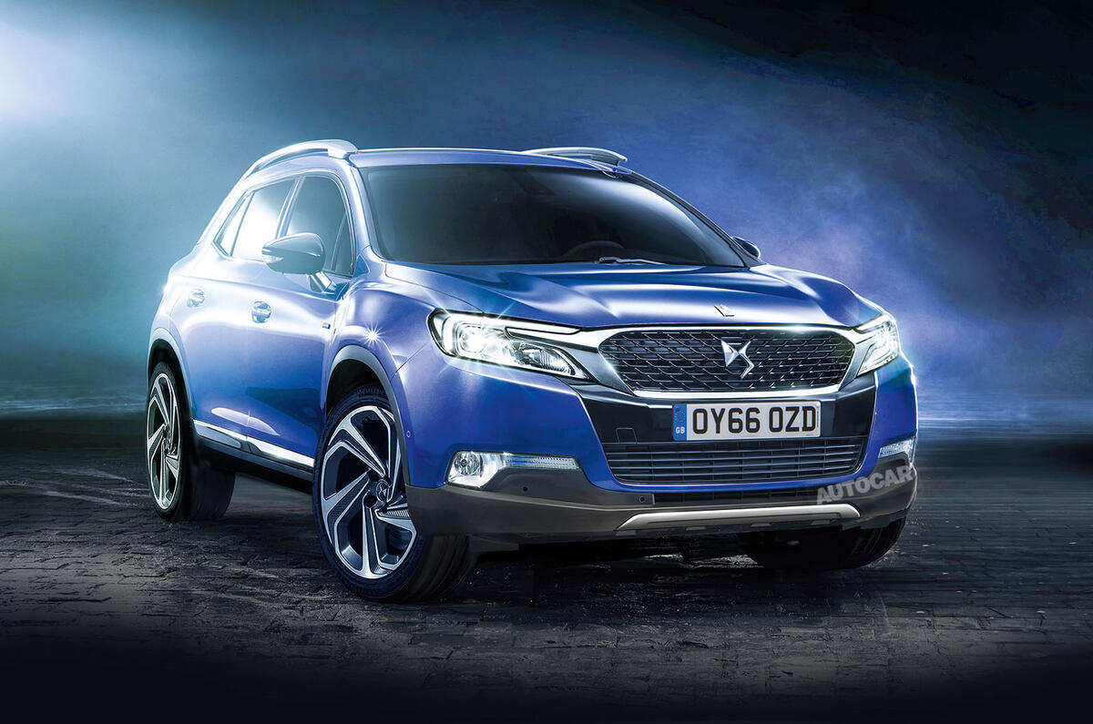 DS SUV as imagined by Autocar