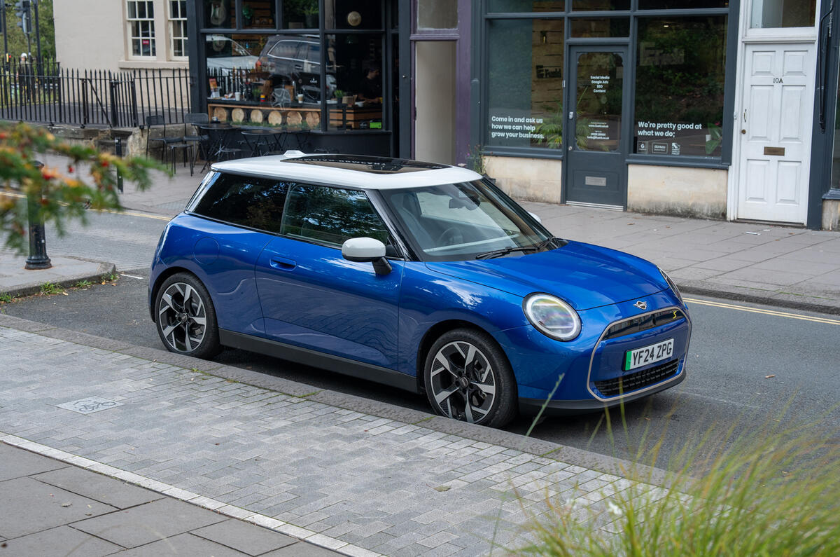 The all-electric MINI Cooper 
