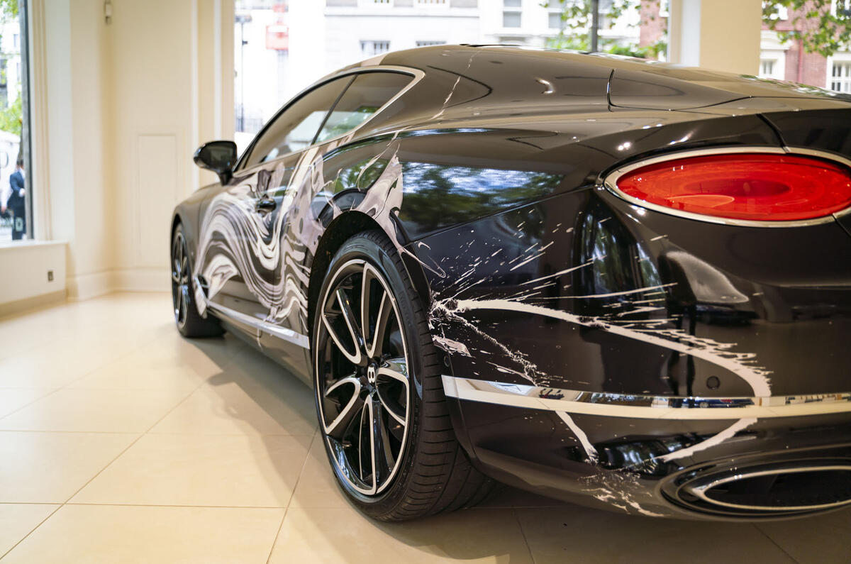 2019 Bentley Continental GT painted by Katrin Fridrik