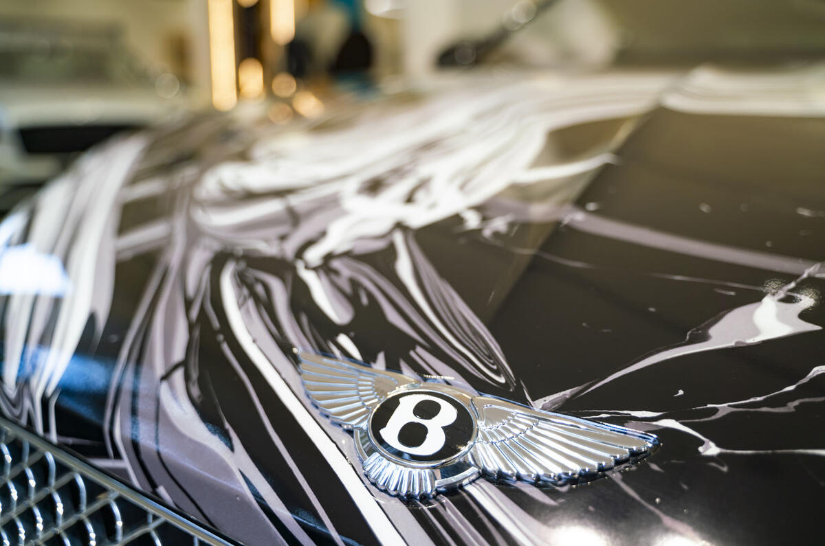 2019 Bentley Continental GT painted by Katrin Fridriks