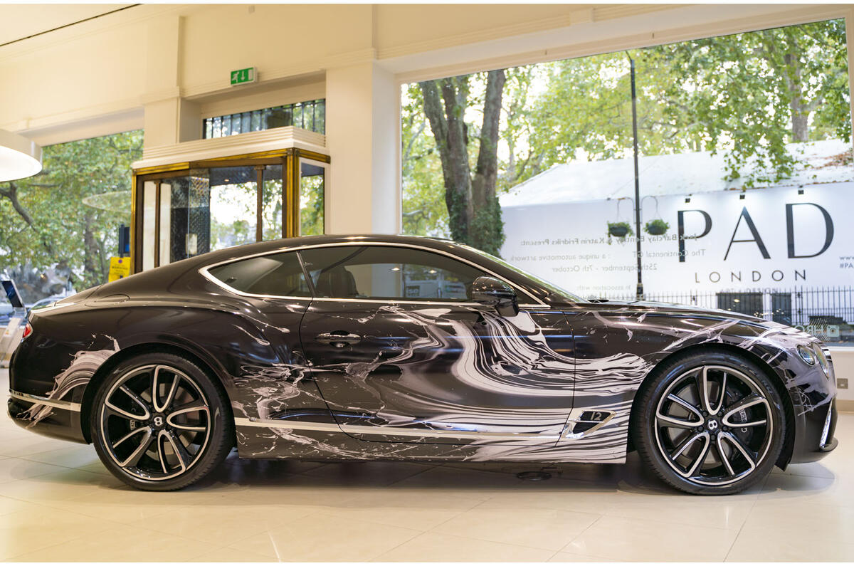 2019 Bentley Continental GT painted by Katrin Fridriks