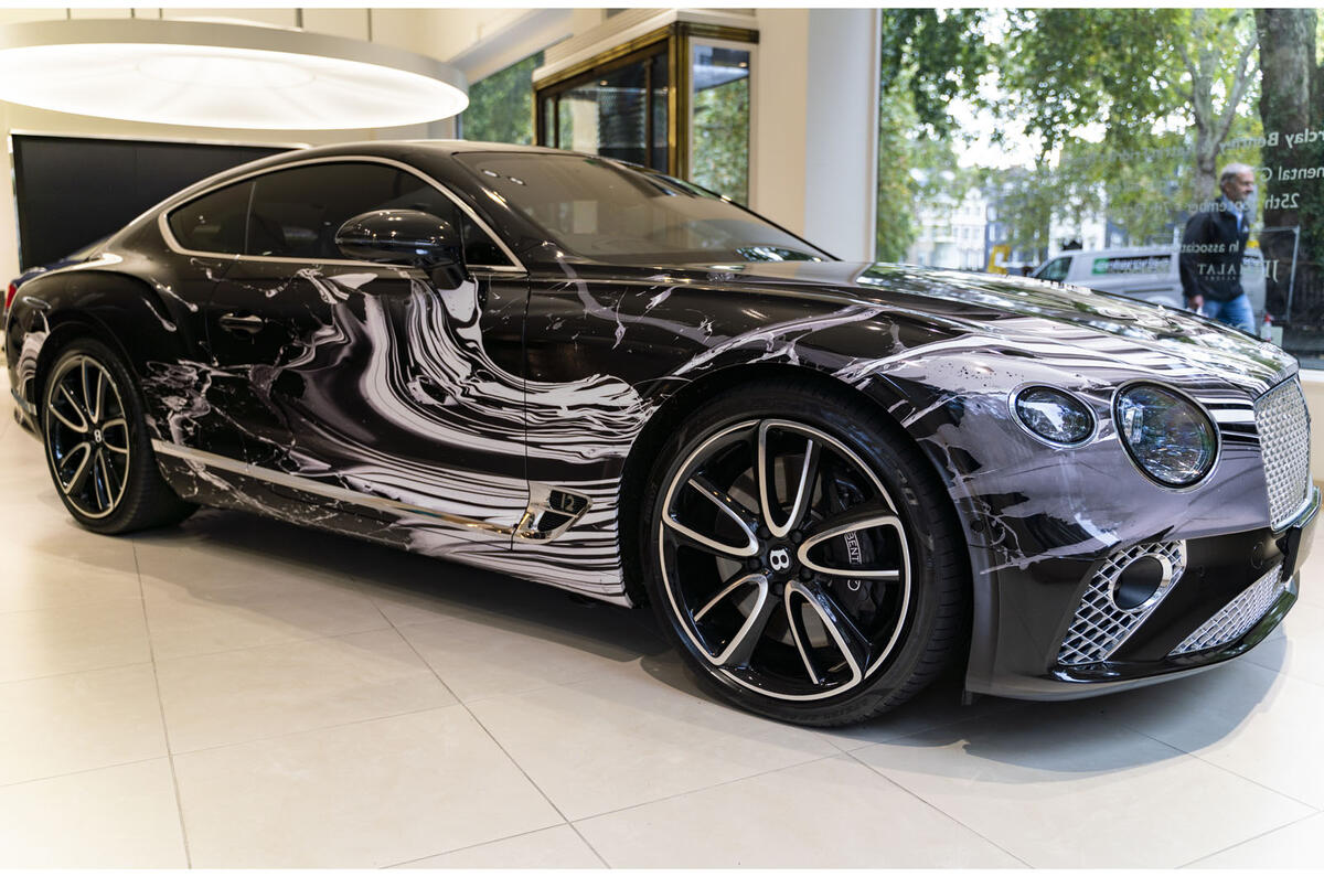 2019 Bentley Continental GT painted by Katrin Fridriks