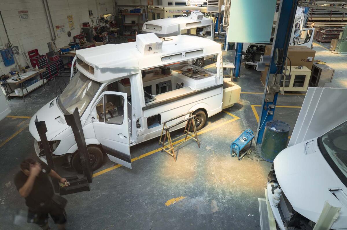 Building ice cream vans