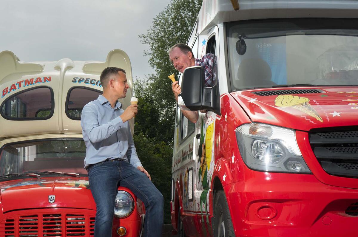 Building ice cream vans
