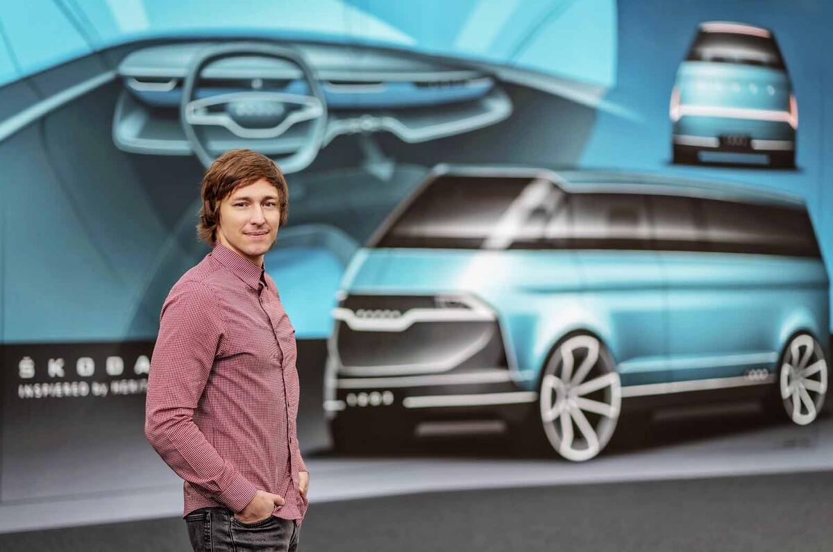 Skoda 1203 camper reborn designer