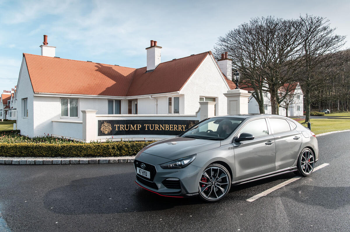 Hyundai i30 Fastback N drives the South West Coastal 300