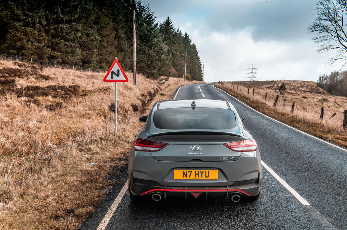 Hyundai i30 Fastback N drives the South West Coastal 300