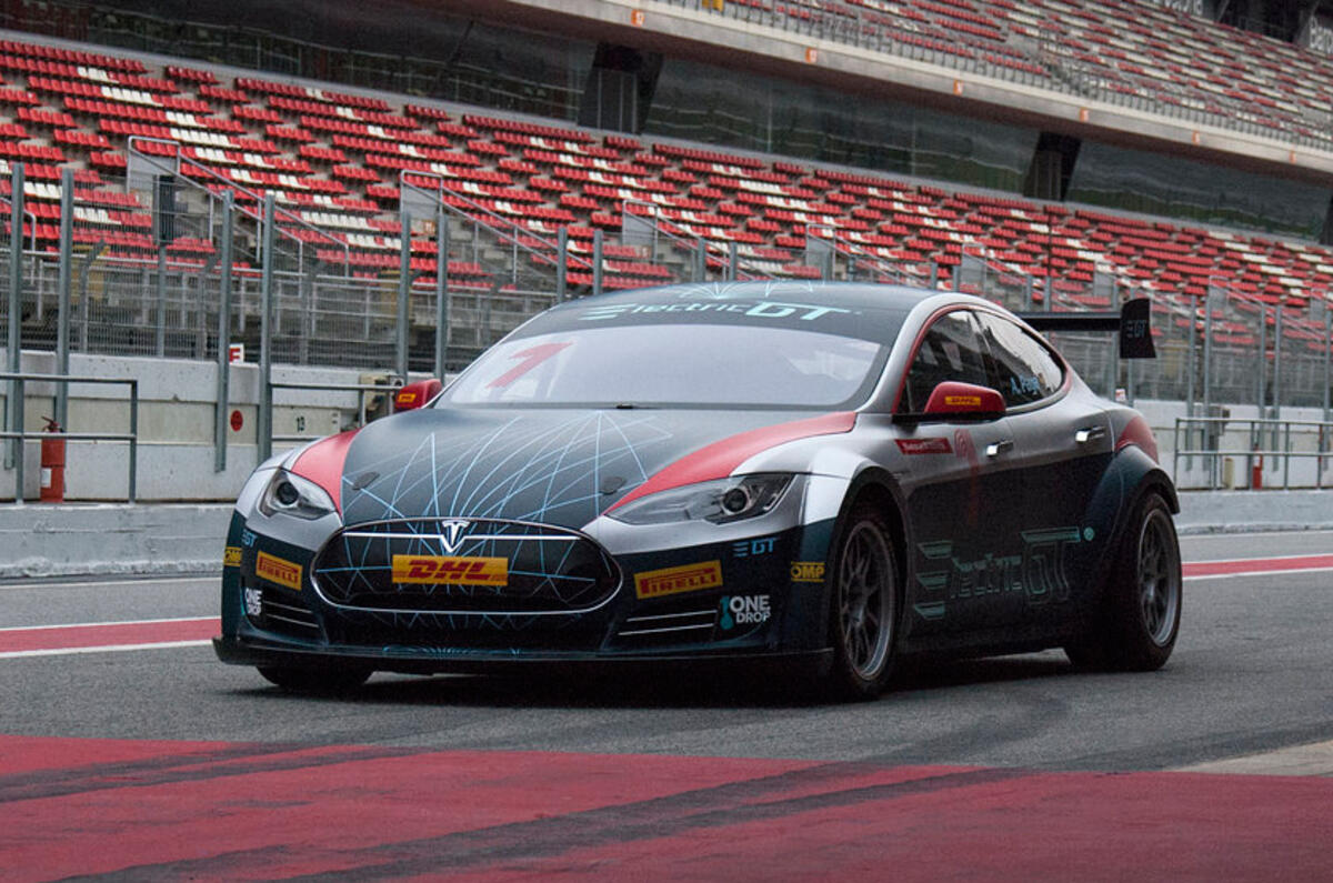 Racing Tesla Model S specifications revealed ahead of Electric GT season