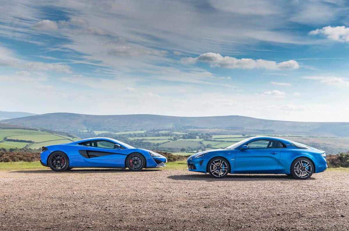 Alpine A110 vs. McLaren 570S