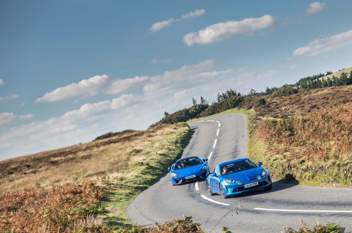 Alpine A110 vs. McLaren 570S