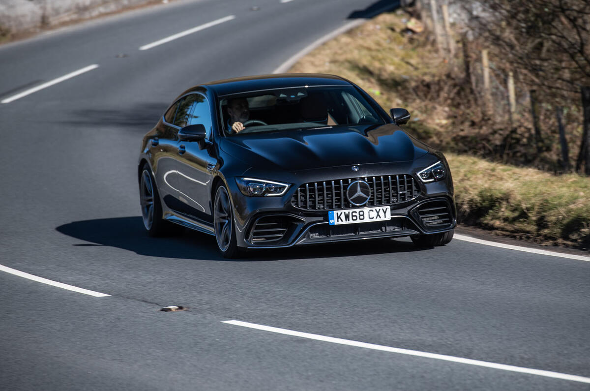 Mercedes-AMG GT 4-door Coupe - front cornering