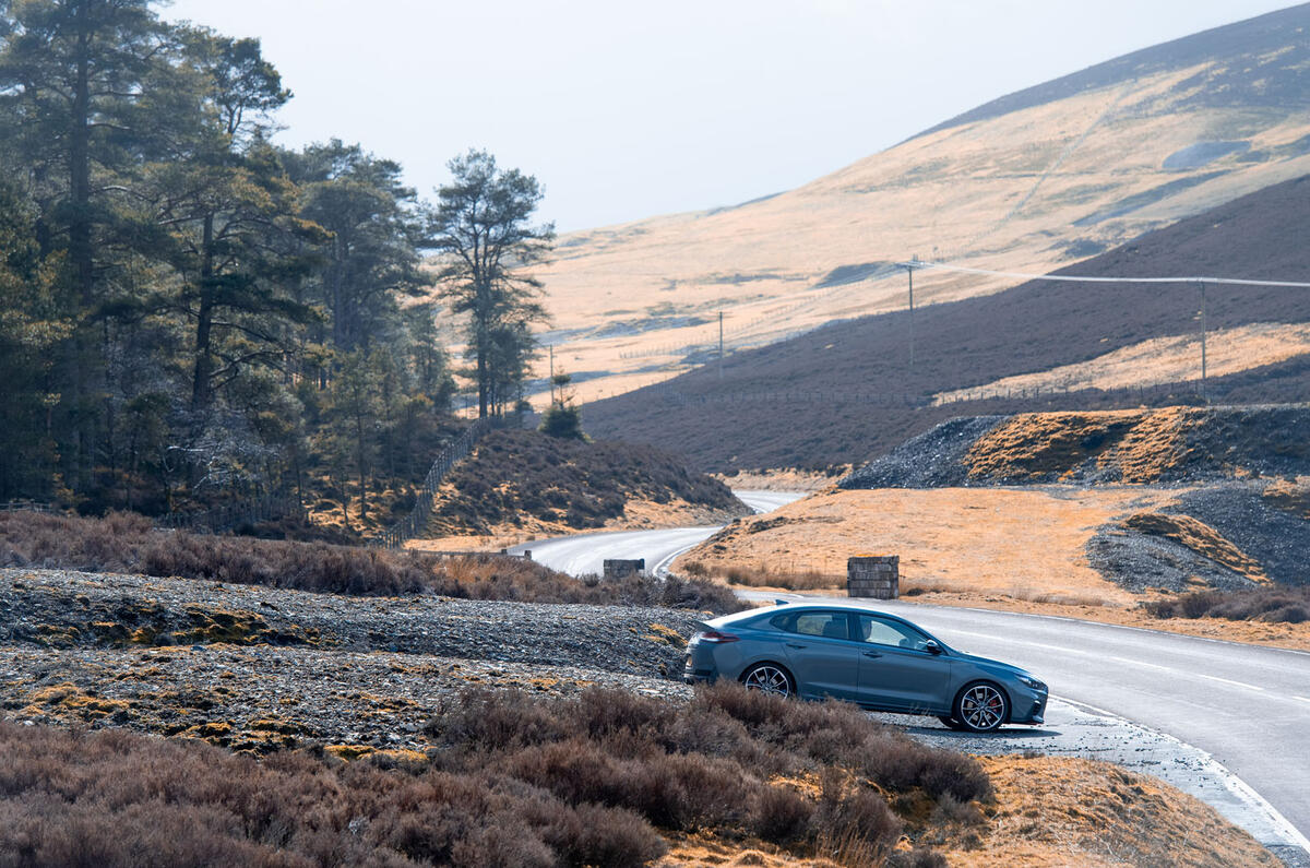 Hyundai i30 Fastback N drives the South West Coastal 300