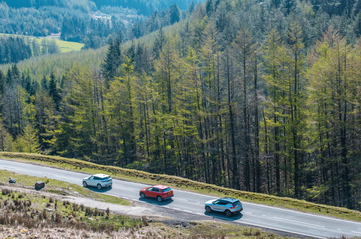 Range Rover Evoque vs Audi Q3 vs Volvo XC40 vs Lexus UX Range Rover Evoque vs Audi Q3 vs Volvo XC40 vs Lexus UX