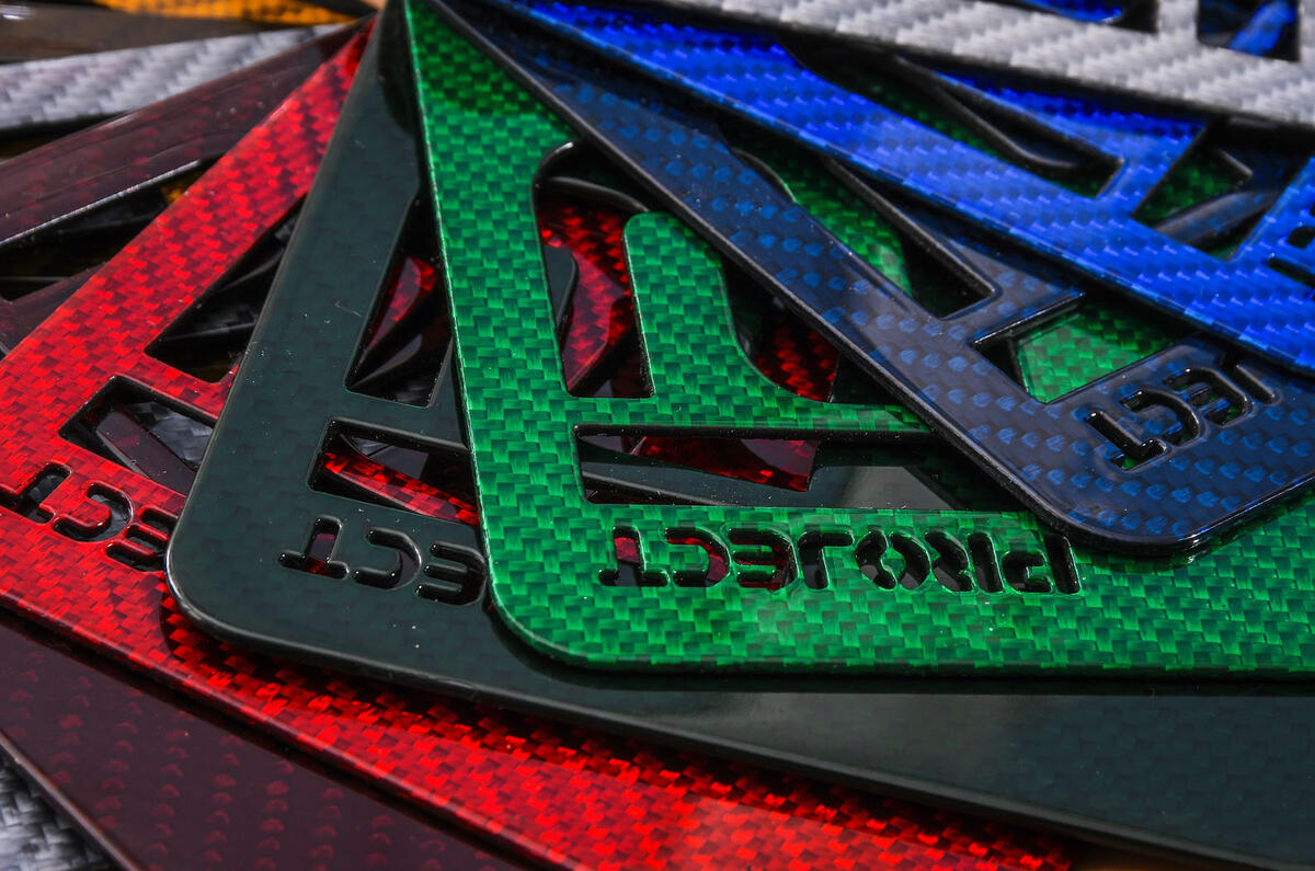 Behind the scenes at Project 12 - carbonfibre finishers