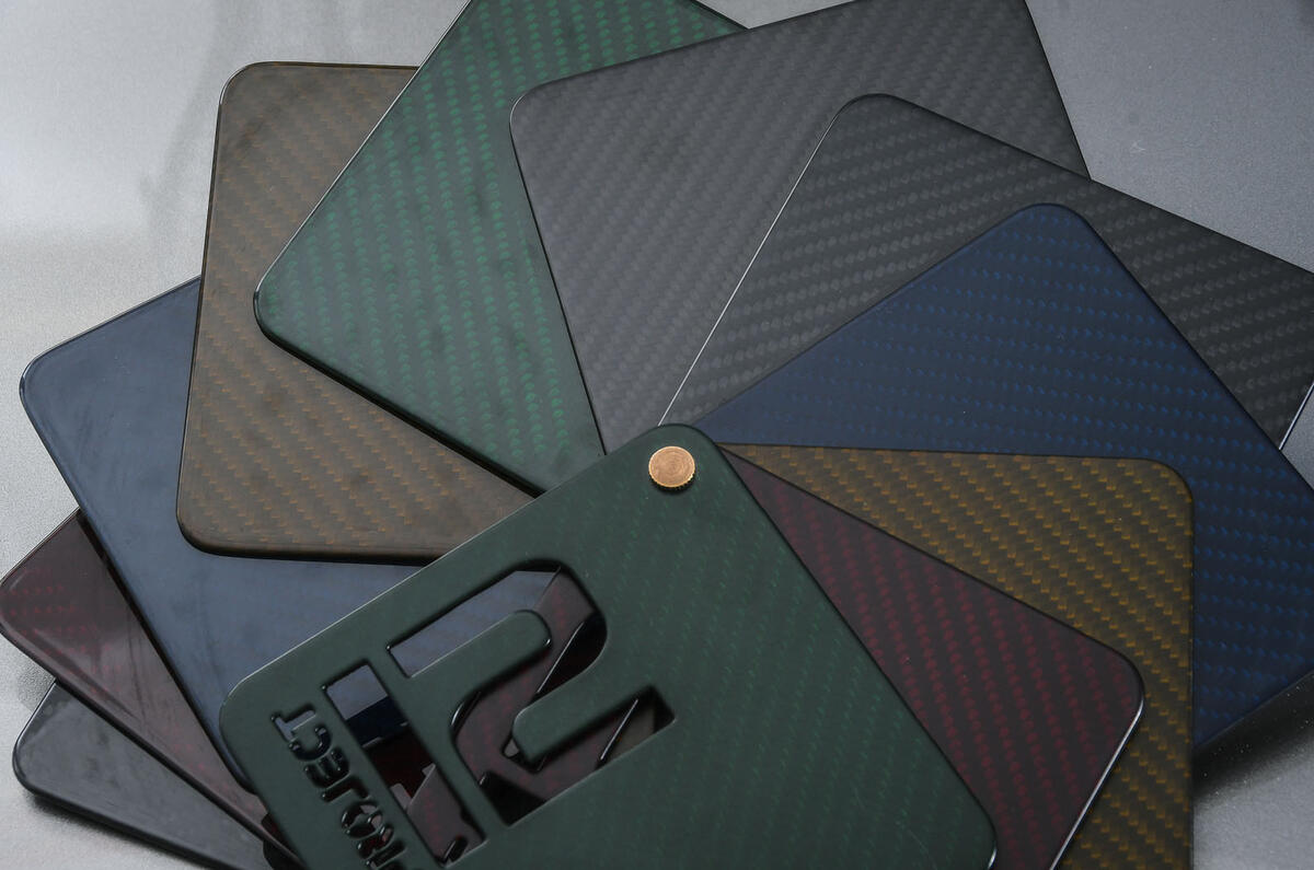 Behind the scenes at Project 12 - carbonfibre finishers