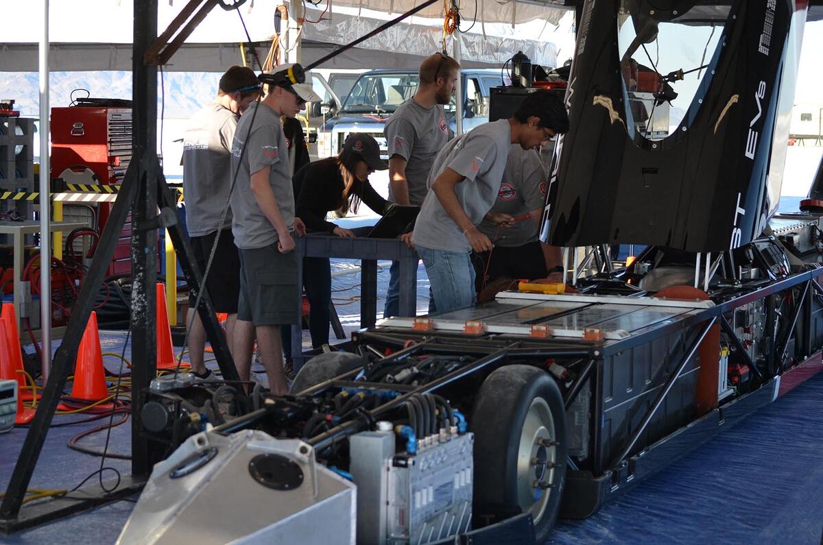 Meeting the team behind the electric land speed record-holder