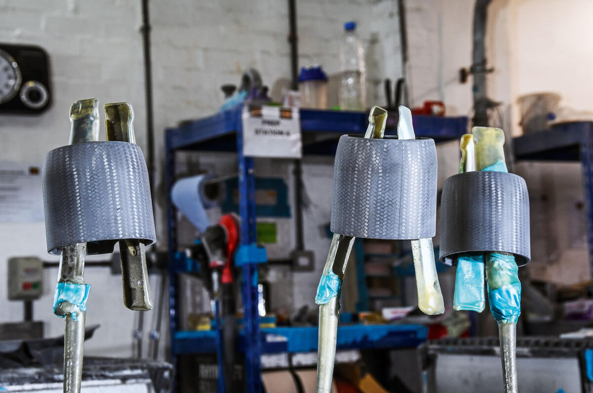 Behind the scenes at Project 12 - carbonfibre finishers