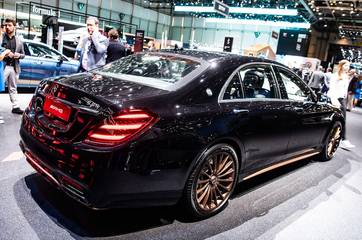 Mercedes-AMG S65 Final Edition Geneva 2019 - hero rear