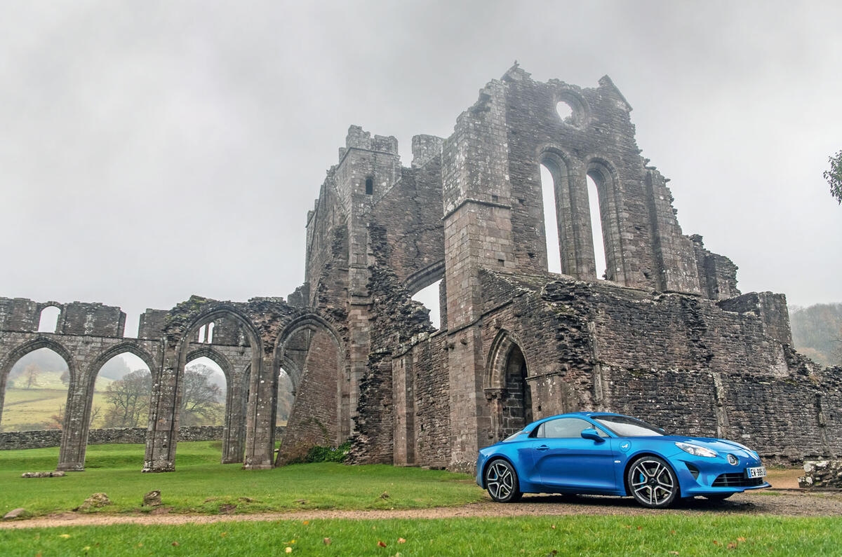 Alpine A110 Llanthony Priory