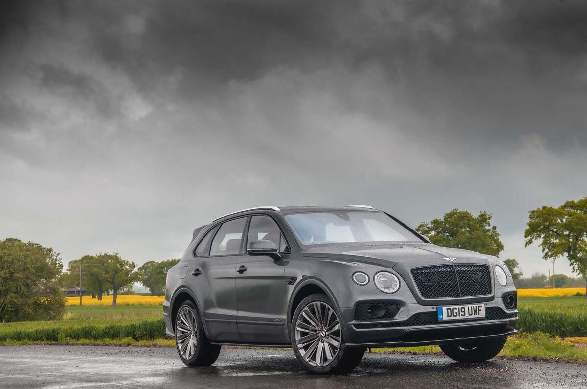 2019 Bentley Bentayga Speed meets 1919 EXP2