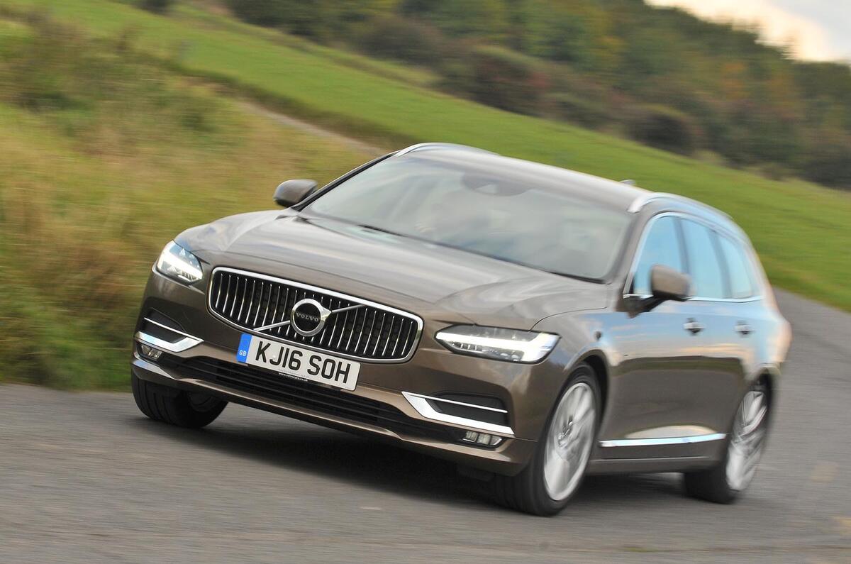 Mercedes-Benz E-Class Estate vs Volvo V90 vs Audi A6 Avant - group test
