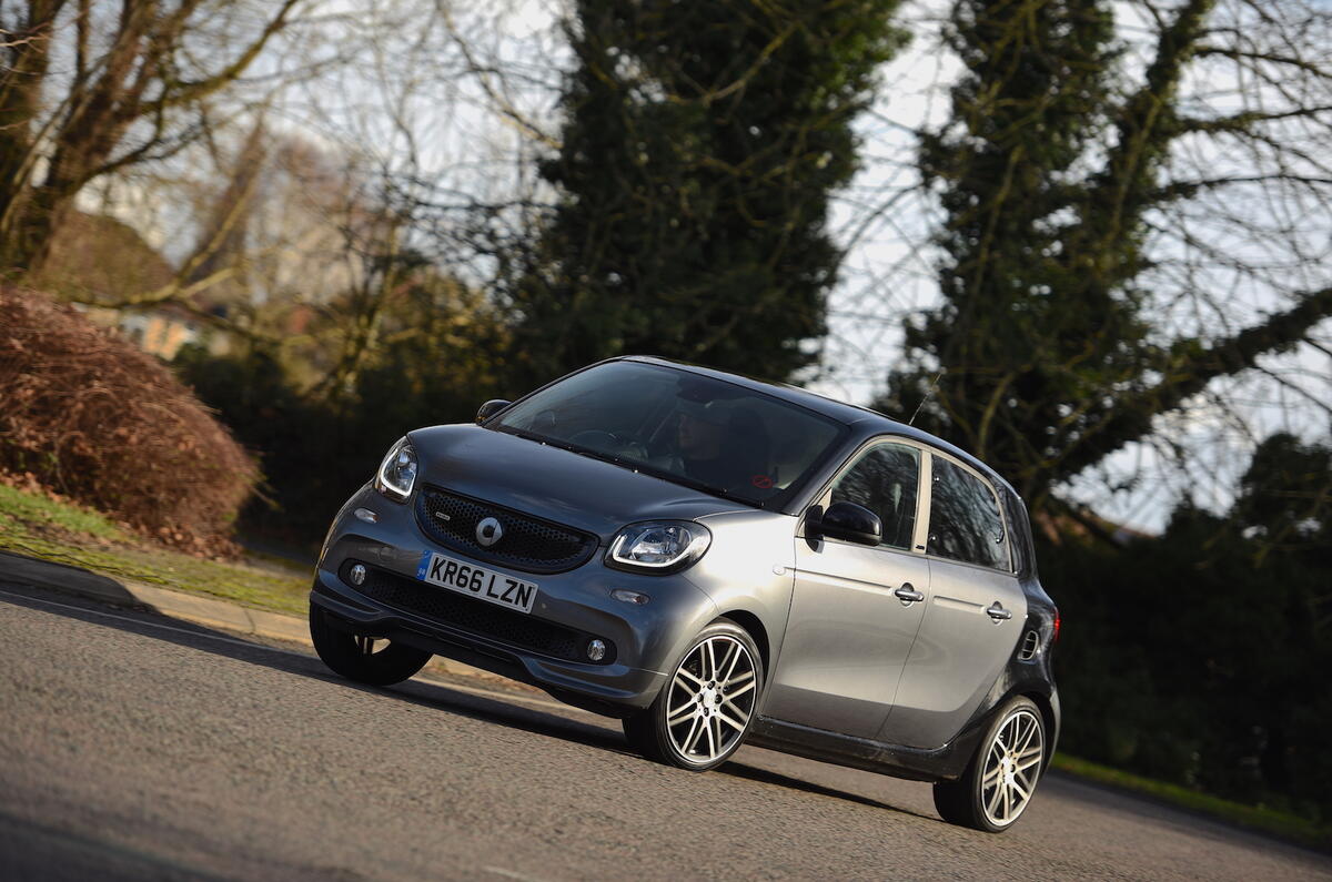 Smart Forfour Brabus Xclusive 2017 Review Autocar