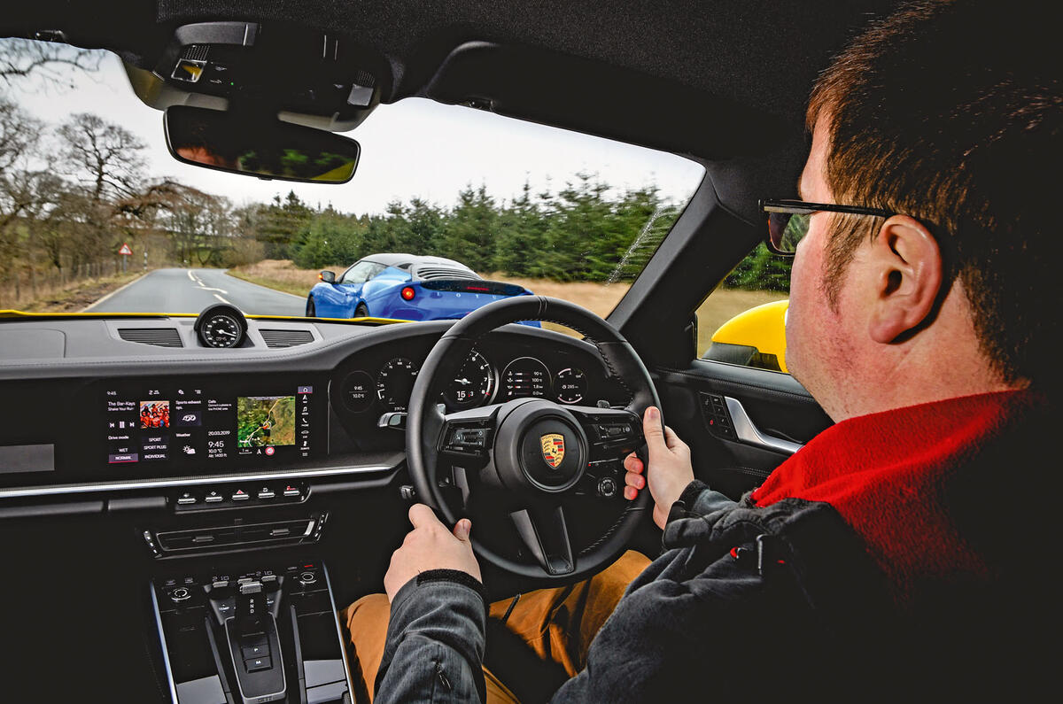 Porsche 911 interior