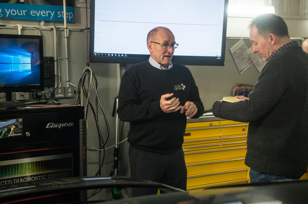Behind the scenes with vehicle diagnostics expert Frank Massey
