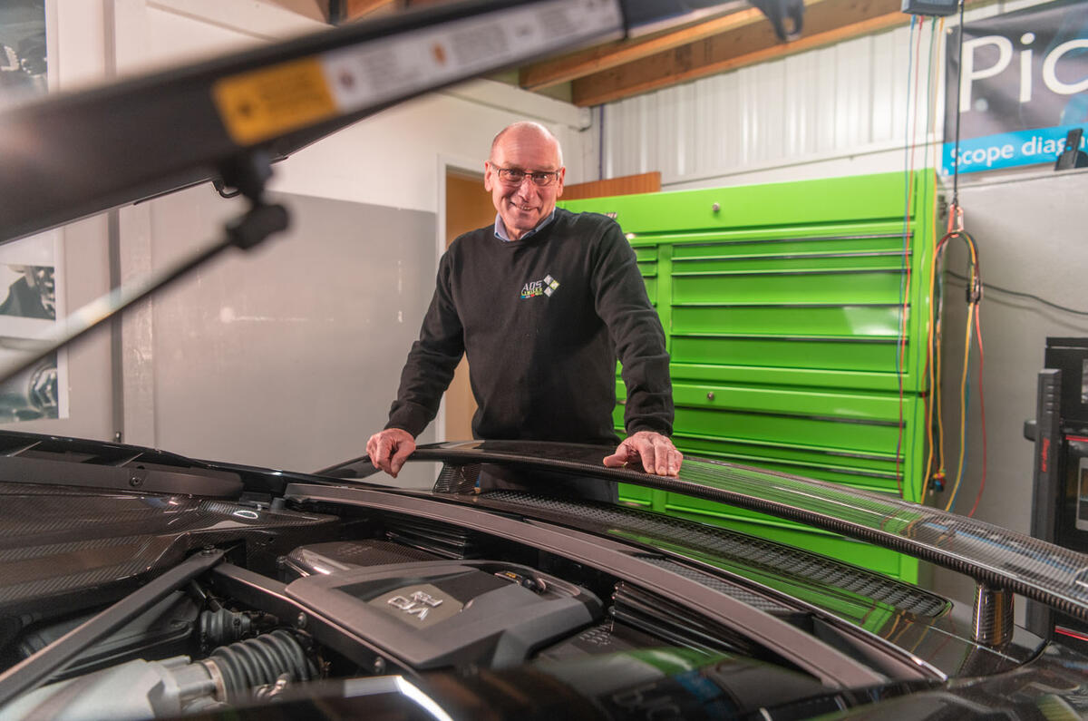 Behind the scenes with vehicle diagnostics expert Frank Massey