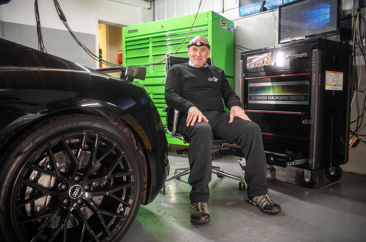 Behind the scenes with vehicle diagnostics expert Frank Massey